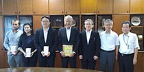 Officials of Thai National Electronics and Computer Technology Center (NECTEC) under Ministry of Science and Technology of Thailand Visited UEC