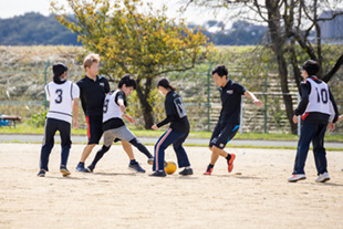 フットサル 試合の様子