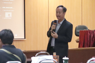 開会挨拶(KMUTT教授、ECTIメンバー)