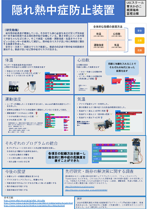 隠れ熱中症防止装置